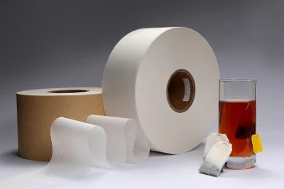 Sacchetto per tè vuoto in rotolo di carta per filtro per teabag sigillabile/sigillabile a caldo Per il teabag