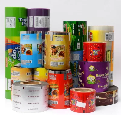 Pellicola di plastica per stampa personalizzata imballaggio alimentare termosaldabile laminato per Sacchetto per imballaggio automatico