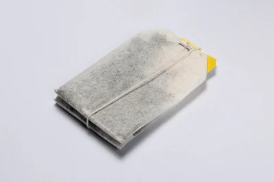 Filtro per teabag sigillabile a caldo PLA in colore bianco e colore naturale Carta