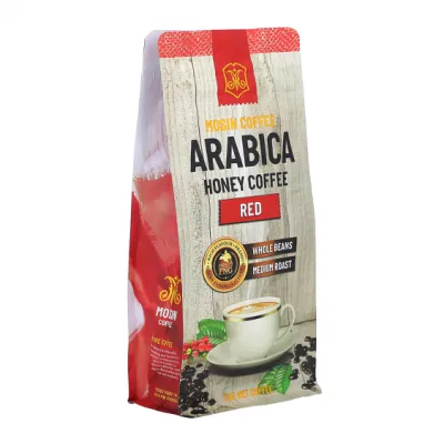 Chiusura zip riciclabile e compostabile su misura carta Kraft biodegradabile a fondo piatto caffè tè tè alimenti plastica Packaging Bag Air Vents, Flat Plastic Bag.