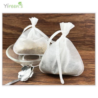 Sacchetto di caffè in tessuto non tessuto infusori di tè per polvere di medicina di imballaggio Piante di erbe semi bagno di sale di spezie