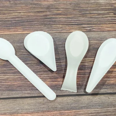 Bagasse biodegradabile per alimenti canna da zucchero forcella coltelli cucchiaio monouso Posate in bagasse