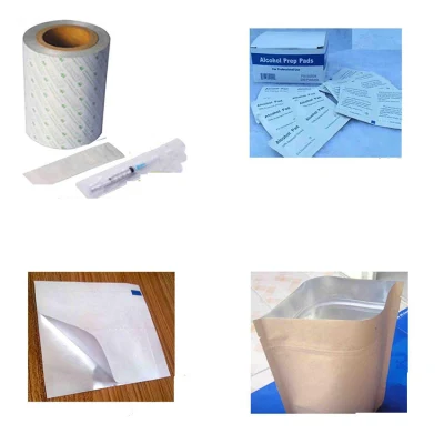 Alluminio plastica flessibile pellicola laminata imballaggio alimentare in rotolo per latte Spezia polvere imballaggio tè zucchero pellicola sigillante