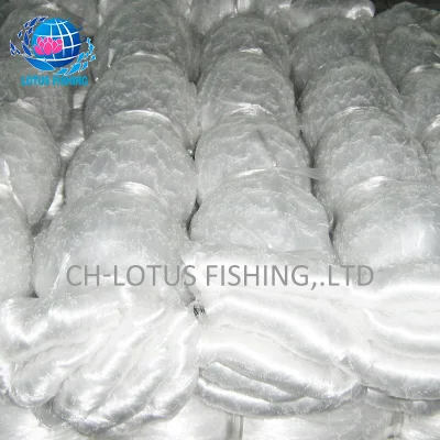 Fabbrica vende monofilamento nailon nailon rete di pesca del lago grigio della Nigeria