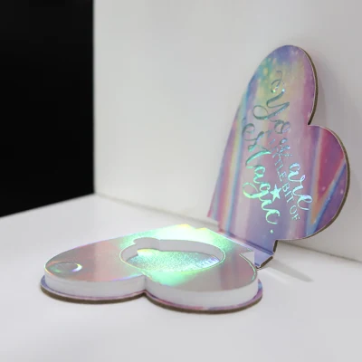 Produttore Design forma del cuore singolo Pan vuoto tavolozza di ombretto magnetico Imballaggio