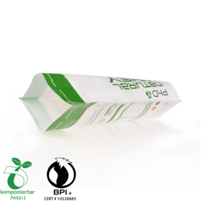 Sacchetto di plastica con zip in plastica DOYPACK rinnovabile per polvere proteica