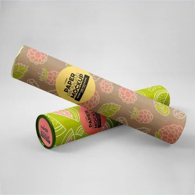 Rotoli di cartone personalizzati di qualsiasi dimensione per alimenti in rotoli di carta regalo Confezione scatola di tè sfuso foglia di tè laminato carta Imballaggi cosmetici