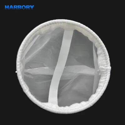 Sacchetto filtrante monofilamento in nylon professionale da 100 micron per filtrazione di liquidi Sacchetto filtrante a rete