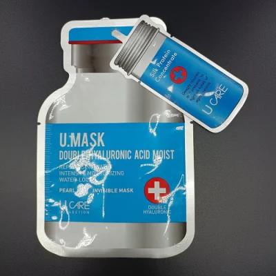 Confezione maschera in stock sacchetto 3 con sigillo laterale opaco Bustina