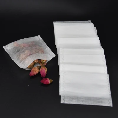Sacchetti per filtri in fibra di mais ripiegati da 55 x 60 mm