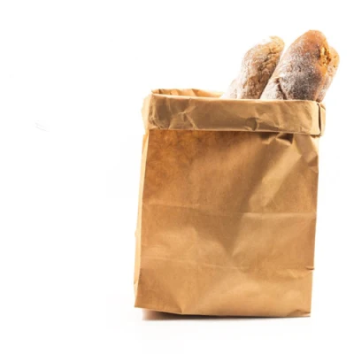 S confezionamento di alimenti caldi sacchetto di carta da sandwich personalizzato