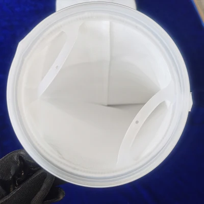 Sacchetto filtrante per liquidi in rete di nylon PP PE in polipropilene per filtrazione