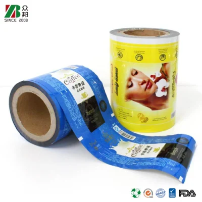 Torta riciclata Cippato cioccolato Cippato caffè tè latte polvere confezionamento Confezione di alimenti in sacchetti pellicola in rotoli di plastica