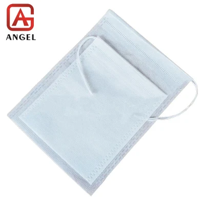 Sacchetti per tè con foglie sfuse per filtro con chiusura a filo di cotone vuoto monouso