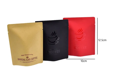 Auricolare portatile monouso vuoto con sistema antigoccia, sacchetto per filtro per caffè non tessuto Sacchetto di nylon per caffè tè