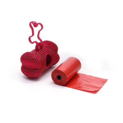 Sacchetti per rifiuti di cani sacchetti extra spessi forti 100% Sacchetti per rifiuti di cani biodegradabili a tenuta ermetica