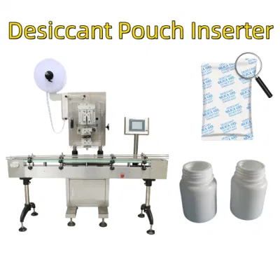 Macchina per inserimento automatico del sacchetto di essiccante
