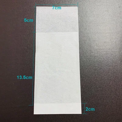 Sacchetti per filtri da caffè monouso con fondo a soffietto, con design a slittamento lungo sul lato anteriore e posteriore, misura personalizzata