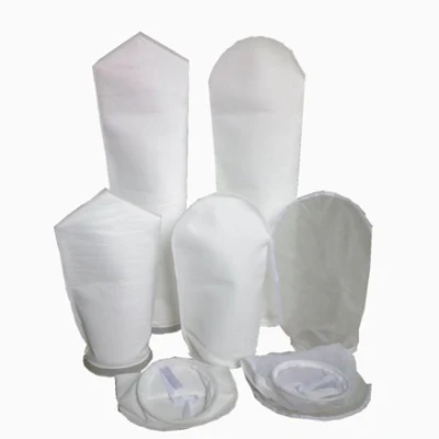 Nylon PP PET misura n.2 acqua liquida industriale da 5 micron Sacchetto filtrante