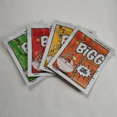 Stampa digitale termosaldabile Logo personalizzato con guarnizione Stand up Ziplock Sacchetto per confezionamento alimenti
