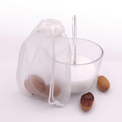 Sacchetto filtro del latte in noci di nylon monofilamento di alta qualità per alimenti