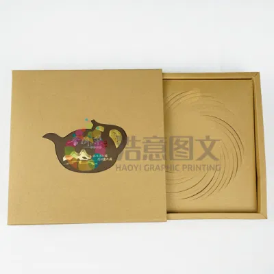 Cina Commercio all&prime;ingrosso carta Kraft / tè creativo Confezione regalo/cassetto scatola