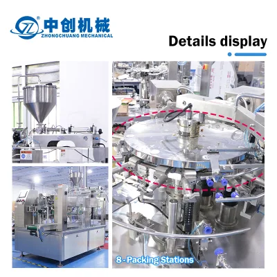 Zongchuang Machinery Spand up automatico personalizzato Spout Pouch prefatto Borsa DOYPACK ghee maionese insalata Dressings Liquid Packing Machine