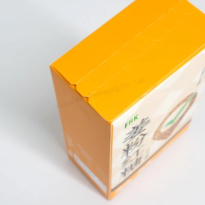 Scatola di carta da caffè immediata confezionata singolarmente con zip