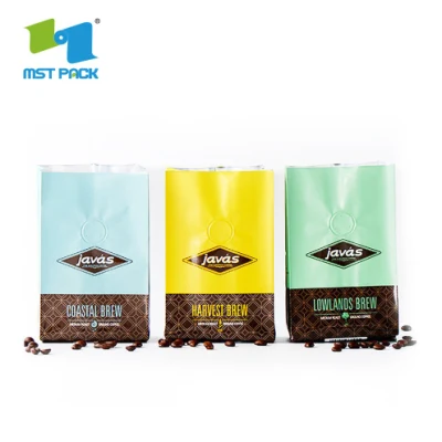Confezione di zucchero da caffè con fodino in alluminio certificato FDA