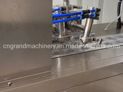 DPP-80 blister in lamina di alluminio completamente automatico Confezione blister di liquido al burro Macchina per imballaggio
