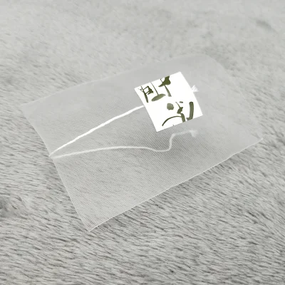 Sacchetti per tè biodegradabili vuoti in fibra di mais con Stringa per imballaggio tè