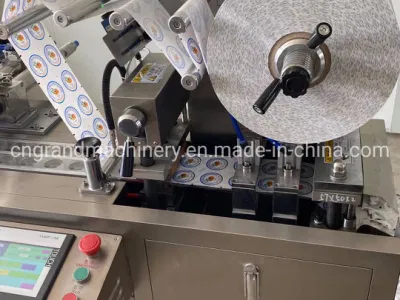 DPP-80 blister in lamina di alluminio completamente automatico Confezione blister di liquido al burro Macchina per imballaggio