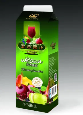 Tè/acqua/shampoo/sapone liquido/sapone per piatti/ bevande/succo/albume/Yoghour/ Confezione