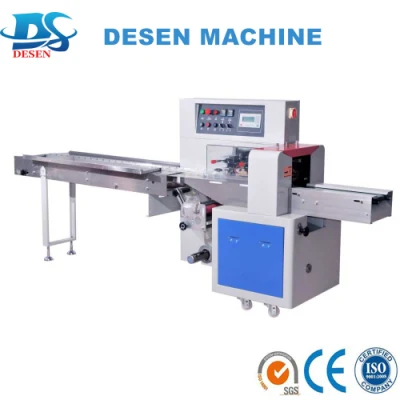 Sistema automatico di confezionamento delle sacche con cuscino Flow Pack