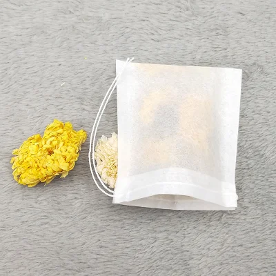 Carta da filtro monouso personalizzata per alimenti filtri tè carta da tè vuota tè Borsa