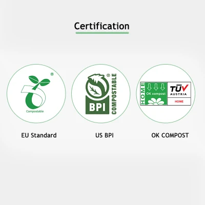 Sacchetto per tè compostabile biodegradabile ecologico per confezionamento di sacchetti con finestra