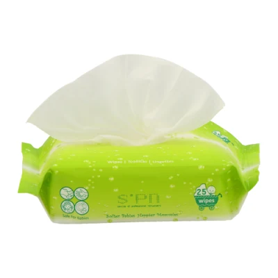 Non tessuti speciali confezionati singolarmente 80PCS Hypoallergenicity 99.9% acqua pura Baby Salviette umide disinfettare il tessuto molle umido