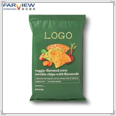 100% biodegradabile Natural zip caffè tè snack sacchetti confezionamento