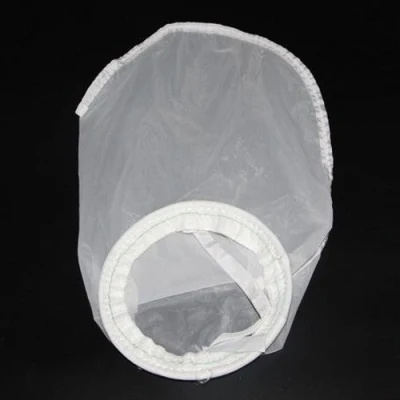 5 10 40 90 100 120 150 200 300 micron Sacchetto filtrante a rete in nylon micron con anello in acciaio/plastica NMO