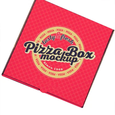 Bella prezzo basso personalizzato Logo Pizza scatole cibo imballaggio scatole