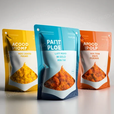 Biscotti assortiti personalizzati e spuntini confezionamento sacchetti di plastica con zip sigillata Sacchetto composito