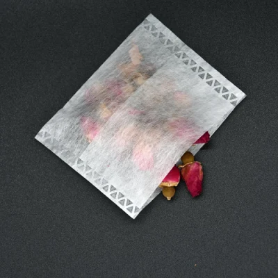 Sacchetti per filtri in fibra di mais ripiegati da 55 x 60 mm