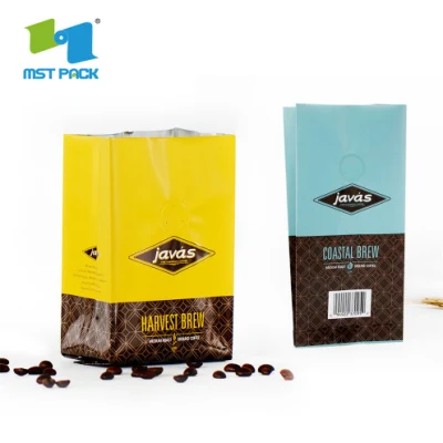 Confezione di zucchero da caffè con fodino in alluminio certificato FDA