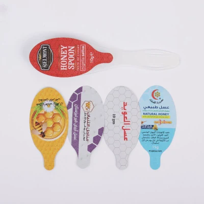 Macchina per impacchettamento automatico in plastica 10g 15g 20g di cucchiaino di miele liquido Riempitrice