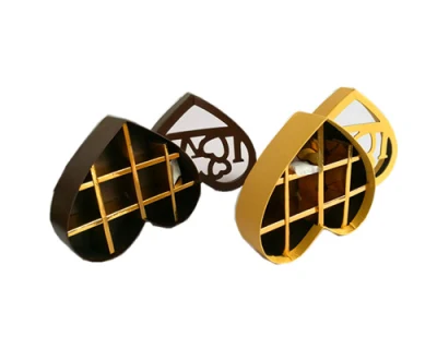 Scatola regalo di cioccolato bella e piccola a forma di cuore scatola buona Design e basso prezzo