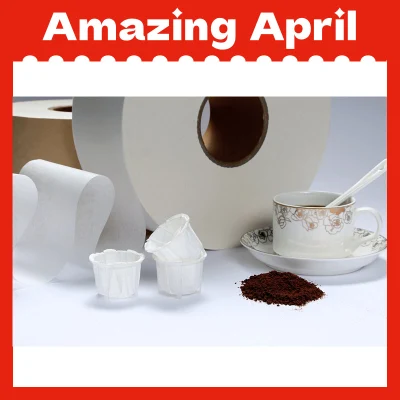 Colore bianco di alta qualità o colore naturale non termosaldato Sacchetto per tè/carta da caffè