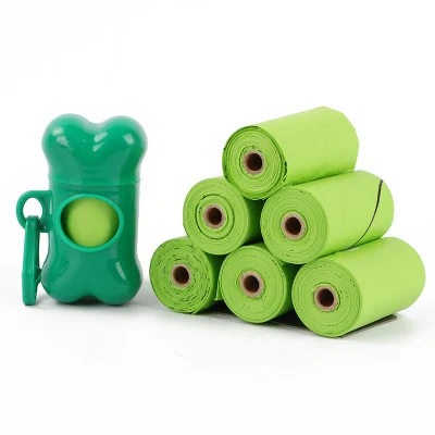 Sacchetto monouso per cani ecologico completamente compostabile stampato personalizzato Biodegradabile