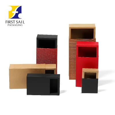 Design di moda Kraft carta cassetto cartone scatola imballaggio Custodia Telefono Per il tè del cibo del regalo collana elettronica di cosmetici di Natale