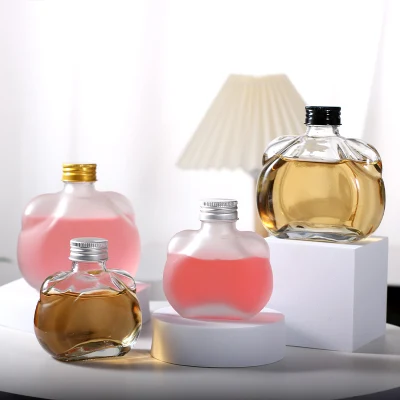 Carino biberon per acqua potabile tazze per succhi ermetici riutilizzabili vasetto per acqua a prova di perdite per vasetto per salsa, contenitore per bevande per succhi
