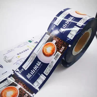 Pellicola di plastica per stampa personalizzata imballaggio alimentare termosaldabile laminato per Sacchetto per imballaggio automatico